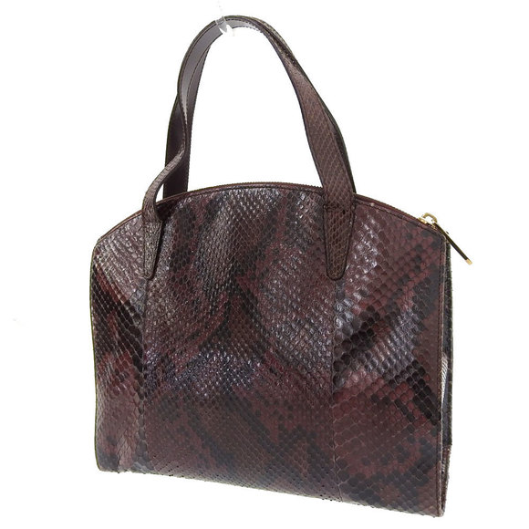 Gucci Handbag Python Bordeaux Series - Picture 2 of 7